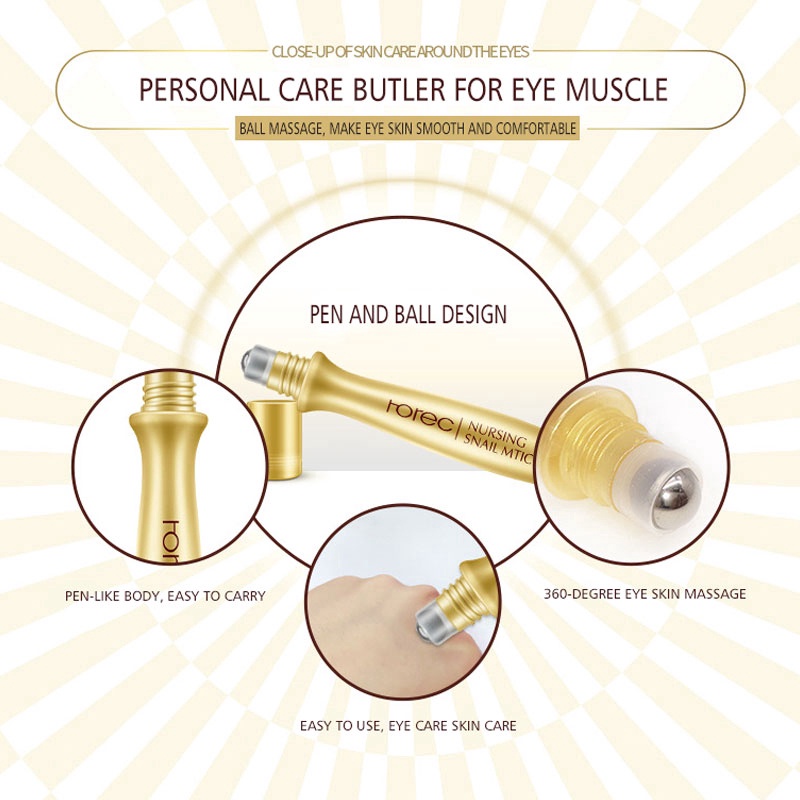 [Hàng mới về]  Serum Dưỡng Da Mắt Loại Bỏ Quầng Thâm Và Nếp Nhăn