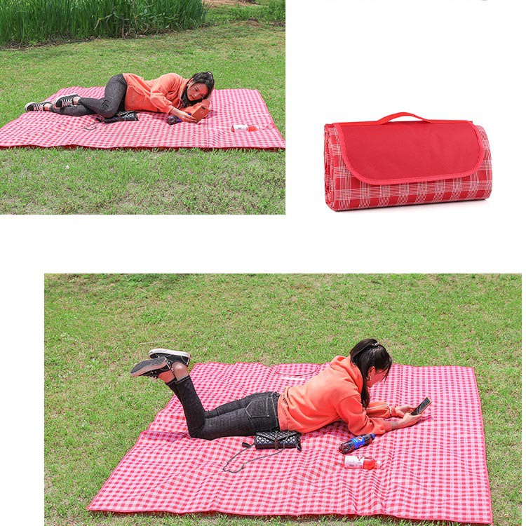 Thảm du lịch chống nước thảm dã ngoại picnic đi phượt gấp gọn tiện lợi Zeni our door