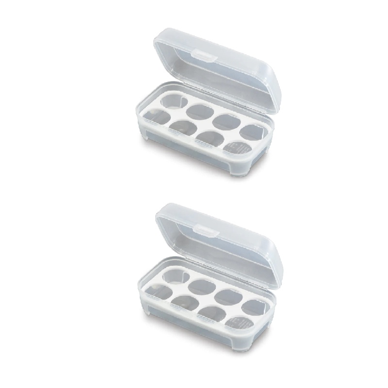 Daiso Hộp Đựng Thực Phẩm Egg Case For 8 Pcs