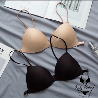 Áo Lót Nữ Không Gọng Nâng Ngực - Áo Bra nữ 2 dây hở lưng nâng vòng một gợi cảm mẫu 818 đệm tim