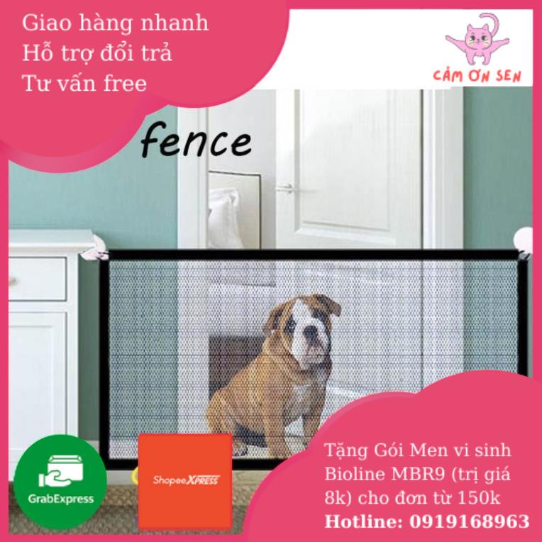 Lưới chặn chó mèo ECOPETS gắn tường, lưới chặn cầu thang hoặc vào phòng ngủ hiệu quả