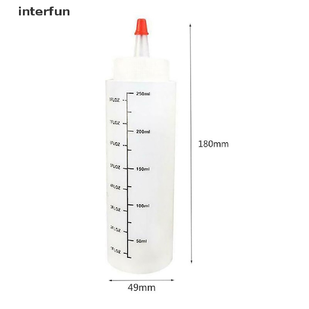 Bình Đựng Nước Sốt / Nước Sốt Chống Rò Rỉ Có Dây Đo Tiện Lợi