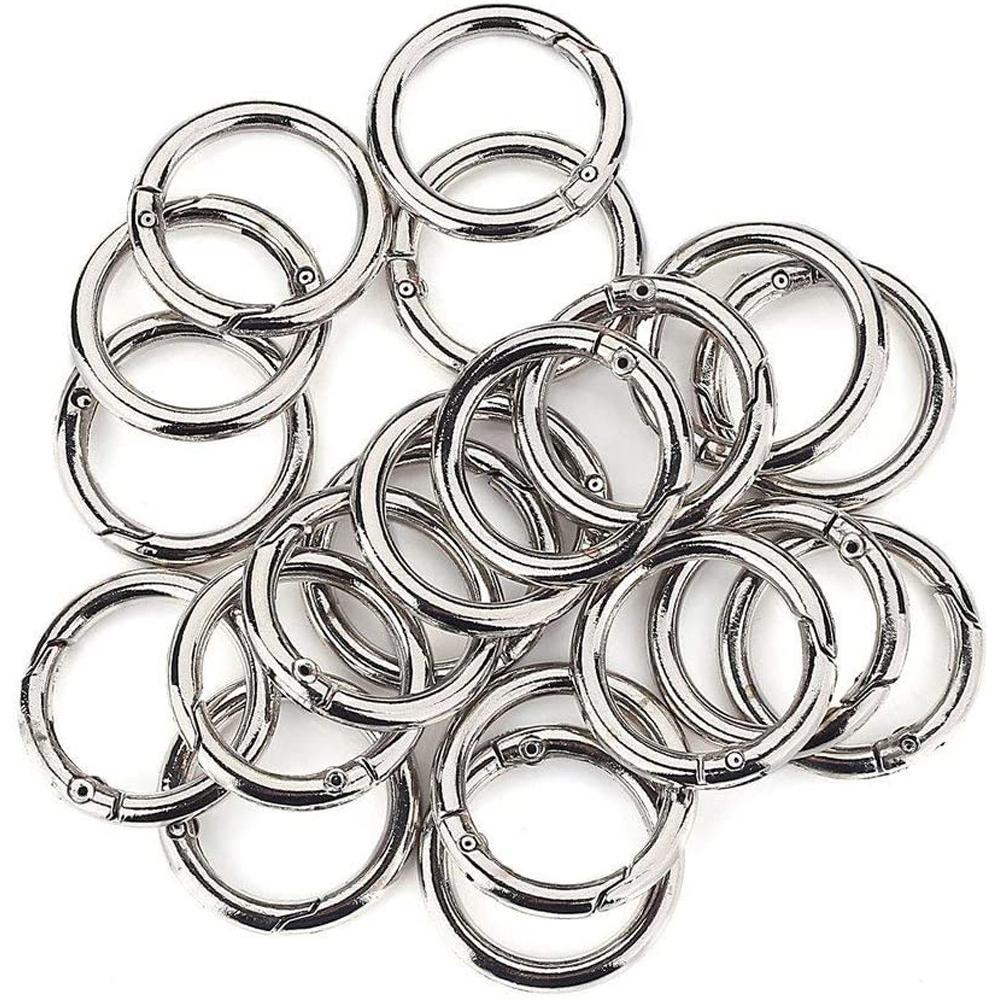 Vanes1 Móc Carabiner Tròn Leo Núi|Móc Khóa Hợp Kim Nhôm 37mm