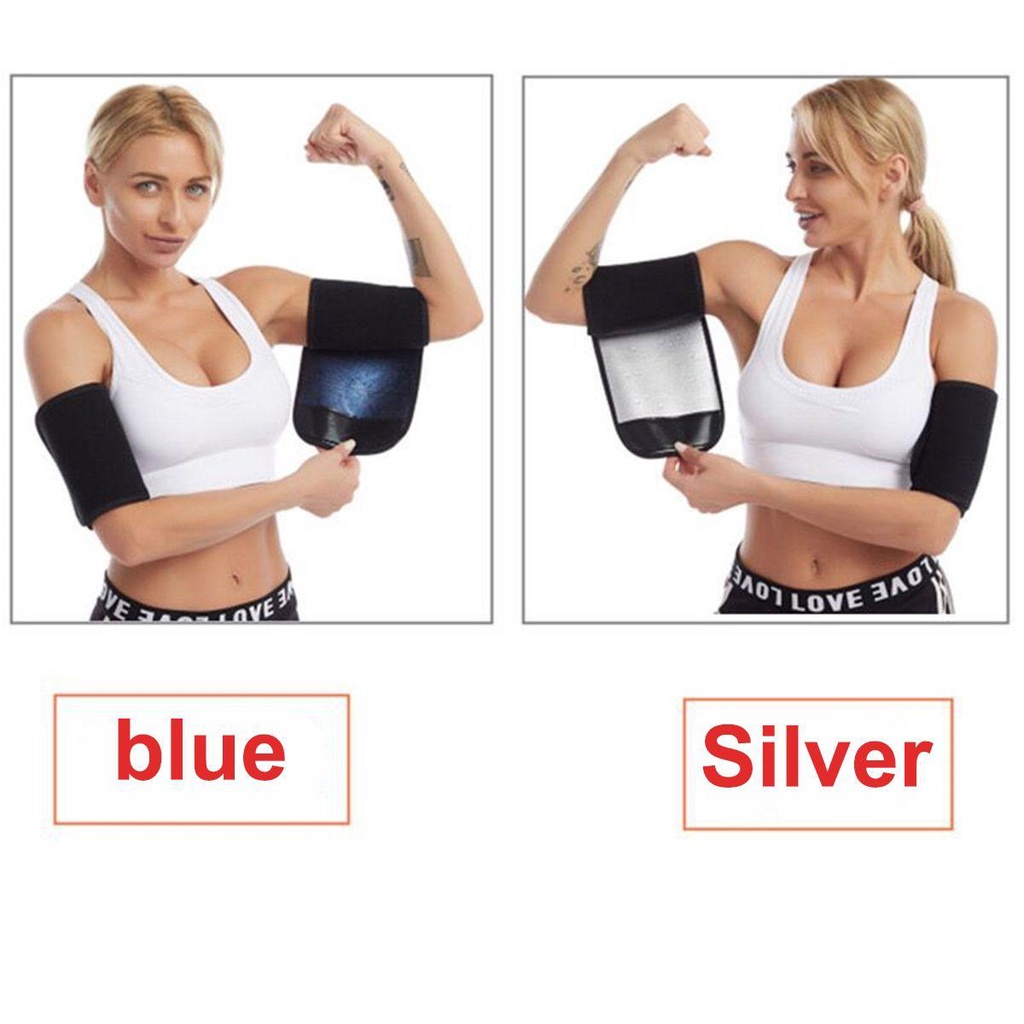 SHOUKEY 2 Đai Quấn Bắp Tay Tập Thể Thao Giảm Cellulite