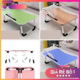 Bàn gỗ mini gấp gọn có khe để ipad ( hàng loại 1 )