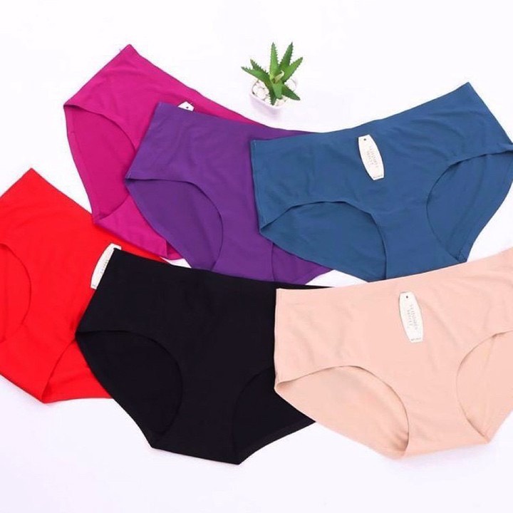 Quần lót nữ thun lạnh đúc su không đường may cao cấp mặc thoải mái YUKI STORE 5032