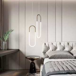 Đèn thả elip tích hợp led 12w, đèn thả decor, đèn decor nội thất; đèn thả bàn ăn, đèn thả trang trí
