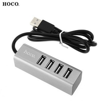 [FREESHIP] BỘ HUB 4 PORT USB 3.0 HOCO HB25 CỔNG TYPE-C 3.0 CHÍNH HÃNG [HCM]