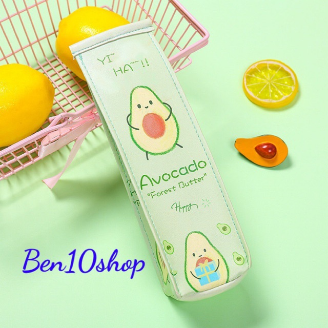 Túi đựng bút hình quả bơ cute