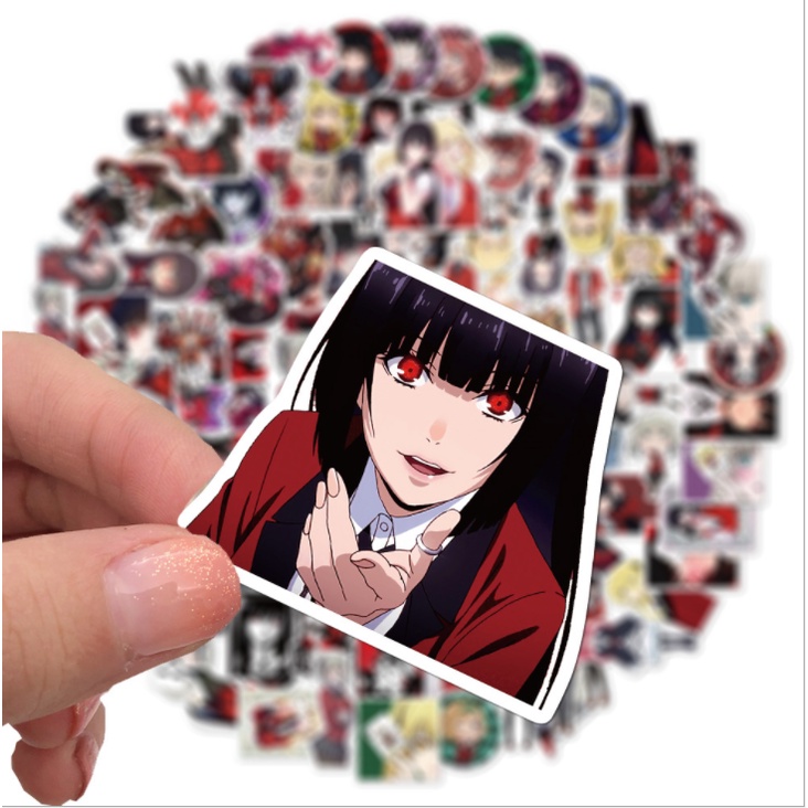 Sticker HỌC VIỀN ĐỎ ĐEN nhựa PVC không thấm nước, dán nón bảo hiểm, laptop, điện thoại, Vali, xe