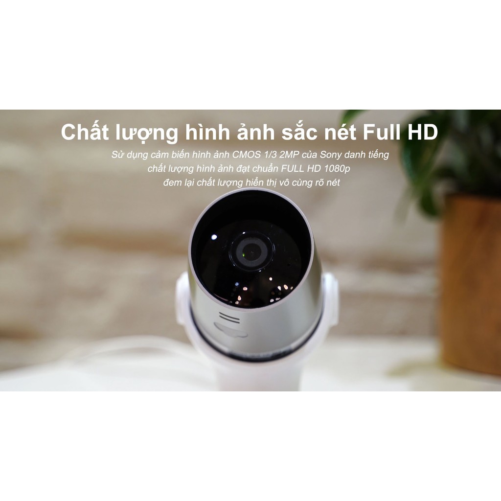 Camera wifi ngoài trời thông minh ip QCT 1080p Quốc Tế