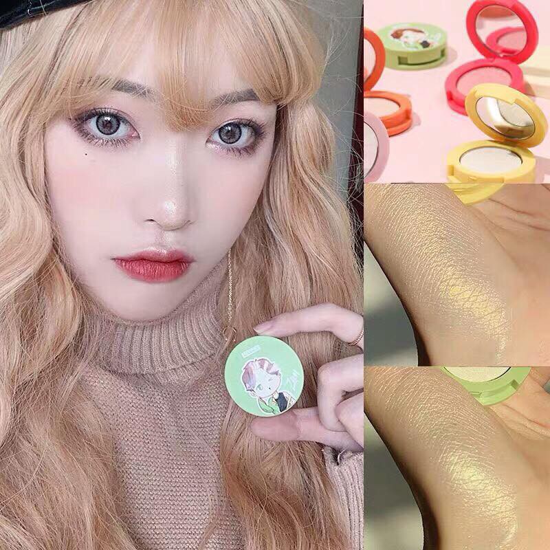 Phấn mắt má bắt sáng kèm gương búp bê KB P417 | BigBuy360 - bigbuy360.vn