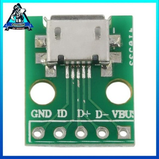 Bộ chuyển đổi micro usb sang dip đầu nối 5 chân nữ bộ chuyển đổi pcb loại b