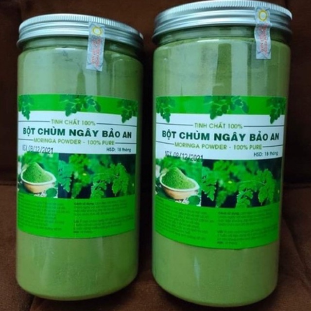 Bột chùm ngây sấy lạnh nguyên chất rất tốt cho sức khỏe