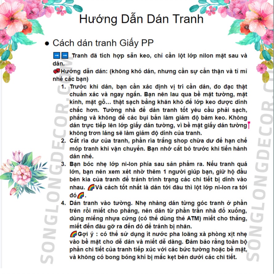 TRANH DÁN TƯỜNG BIỂN Theo yêu Cầu