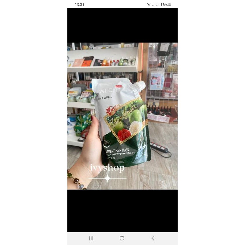 Hấp Tóc Túi Bưởi Mẫu Mới