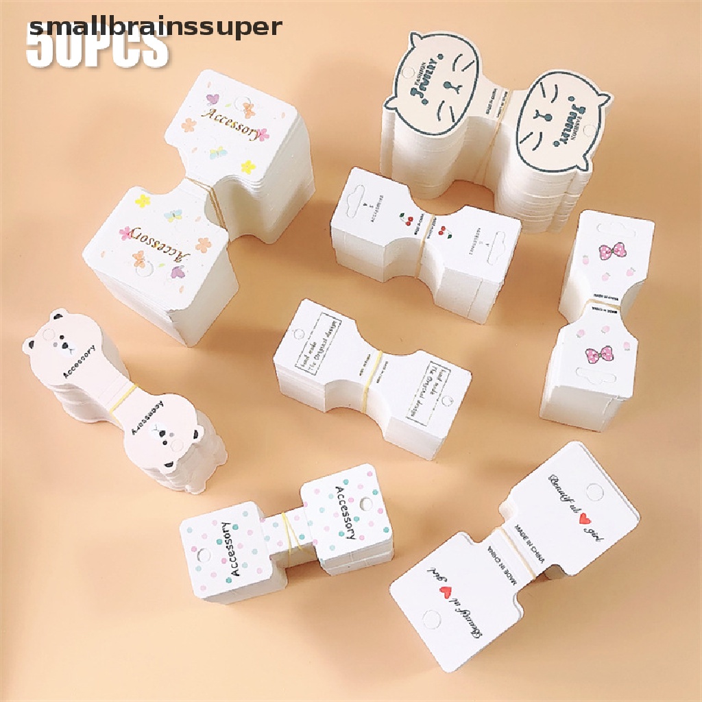 Set 50 Thẻ Giấy Gấp Gọn Màu Trắng Chuyên Dụng Làm Tóc Cho Người Lớn Và Trẻ Em