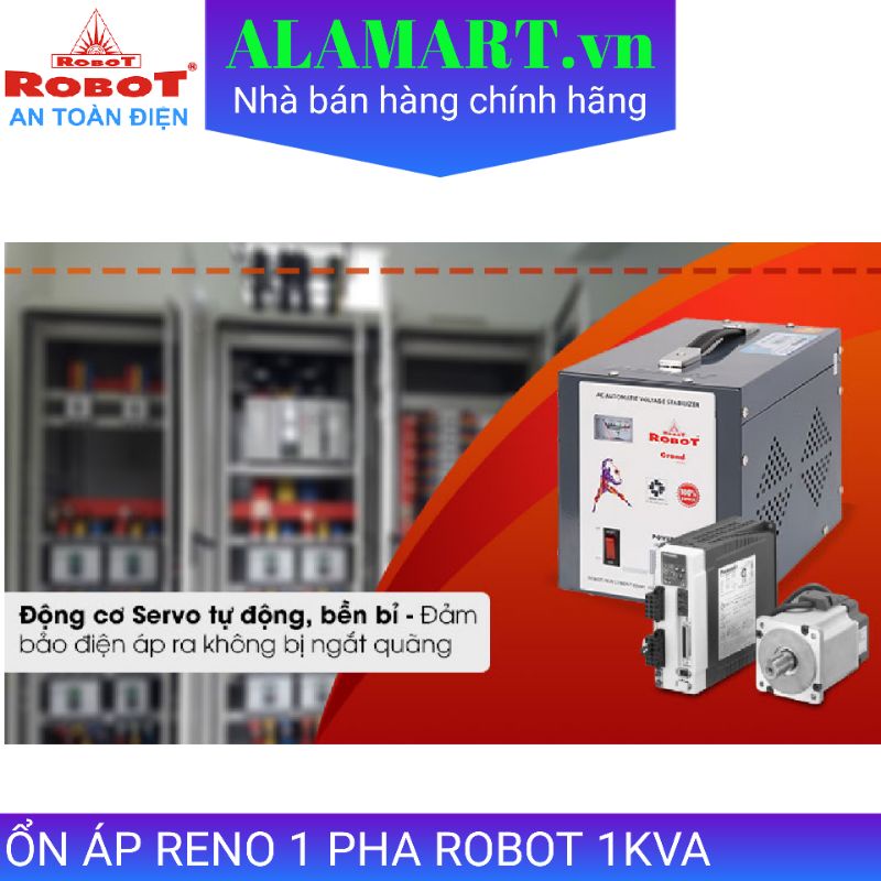 ỔN ÁP 1 PHA RENO ROBOT 1KVA