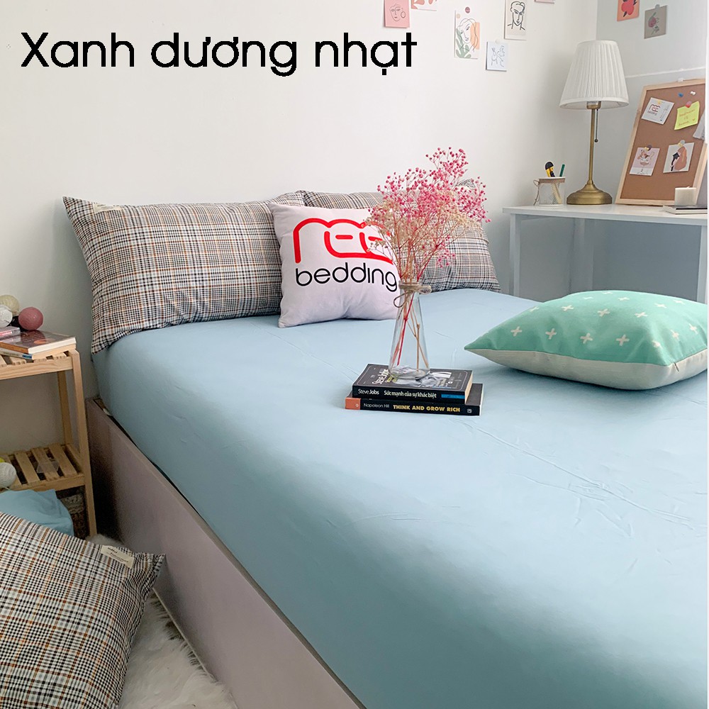 Bộ ga giường và vỏ gối Cotton TC REE Bedding CTC43 đủ size trải nệm 1m2, 1m4, 1m6, 1m8, 2m đẹp | BigBuy360 - bigbuy360.vn