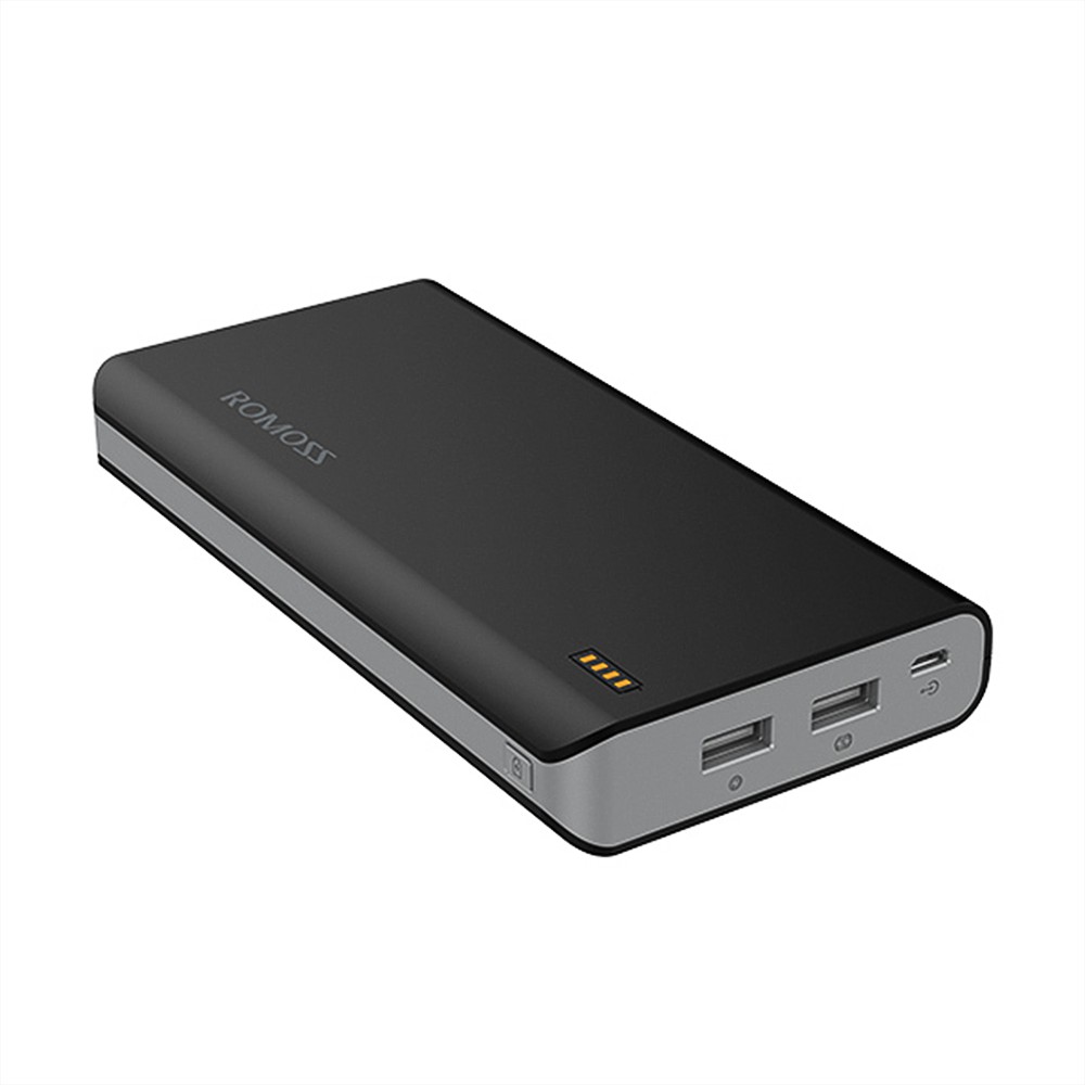 Pin sạc dự phòng Romoss Solit 20 20.000mAh (Đen) - Hãng phân phối chính thức | BigBuy360 - bigbuy360.vn