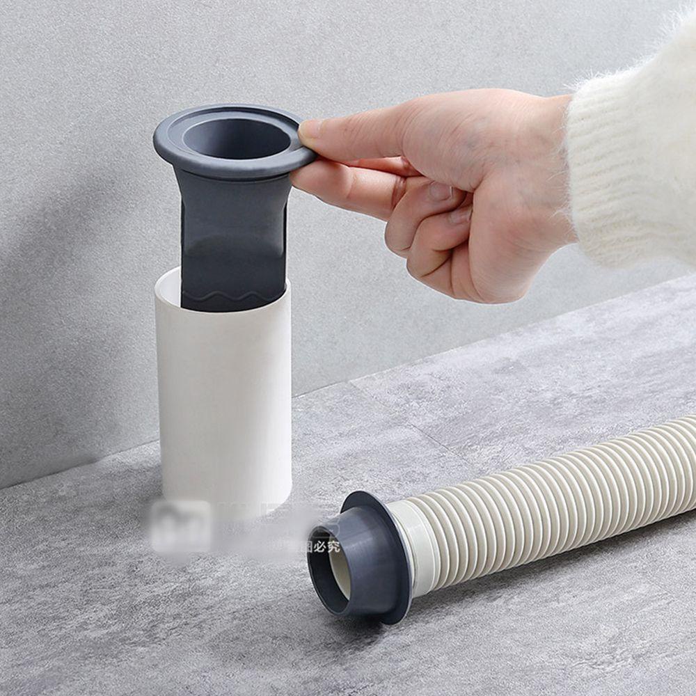 Phụ Kiện Ống Thoát Nước Bằng Silicone Chống Rò Rỉ Tiện Lợi Dành Cho Nhà Tắm