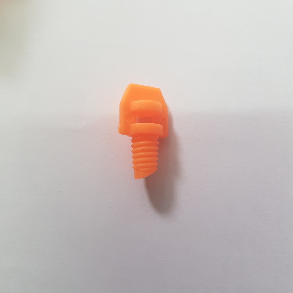 Béc bọ - 100 béc bọ phun mưa 1.6ly màu cam chân ren 5mm
