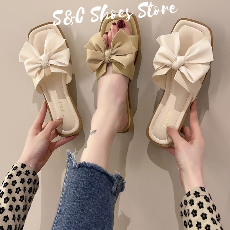 Dép Sandal Nữ Đế Thấp Thoải Mái Cỡ 35-42 Thời Trang Hàn Quốc Chất Lượng Cao