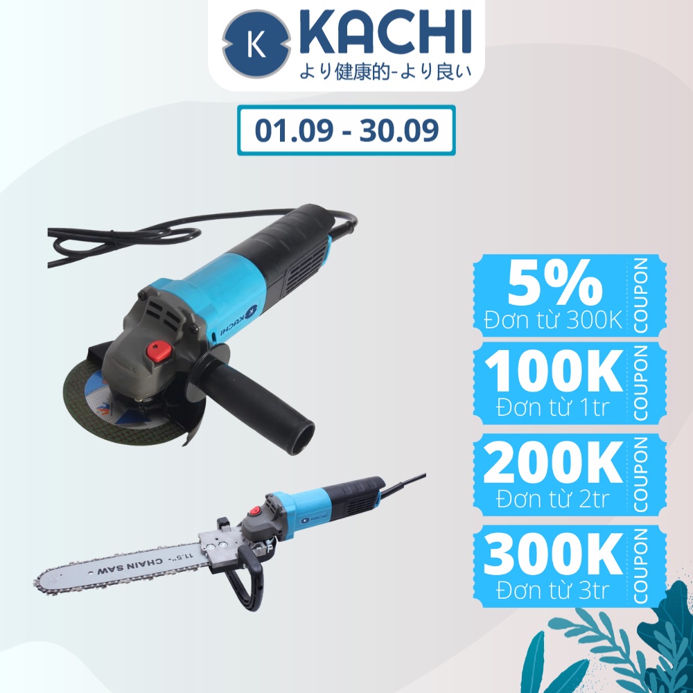 Máy Mài, Cắt Cầm Tay Đa Năng Kachi Mk190 +...