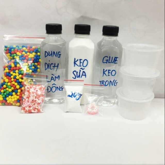 Kit làm slime 2 trong 1 P1