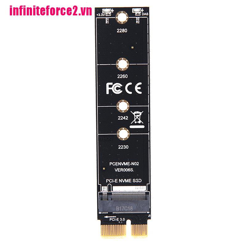 2 Đầu Chuyển Đổi Pcie Sang M2 Nvme Ssd M2 Pcie X1