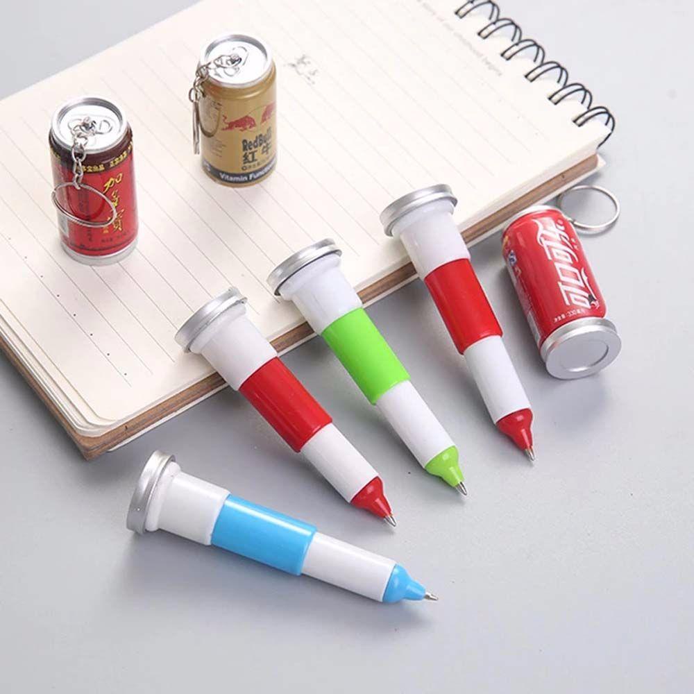 Bút Bi Có Thể Thu Gọn Thiết Kế Hình Lon Coca Cola Độc Đáo Cho Học Sinh