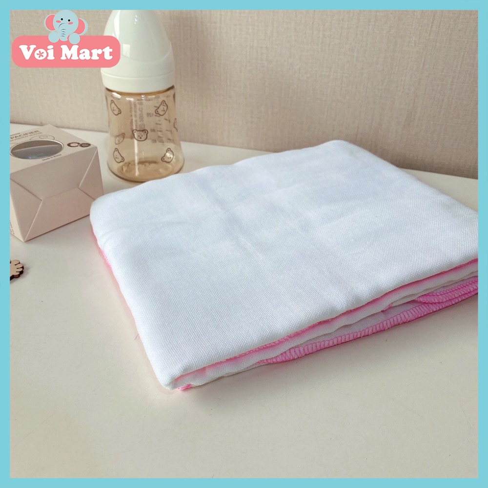 Khăn Tắm Xô Sợi Mịn Marigo Vải Cotton 4 Lớp, Khăn Tắm Xuất Nhật Siêu Mềm Thấm Hút Tốt An Toàn Cho Bé Sơ Sinh