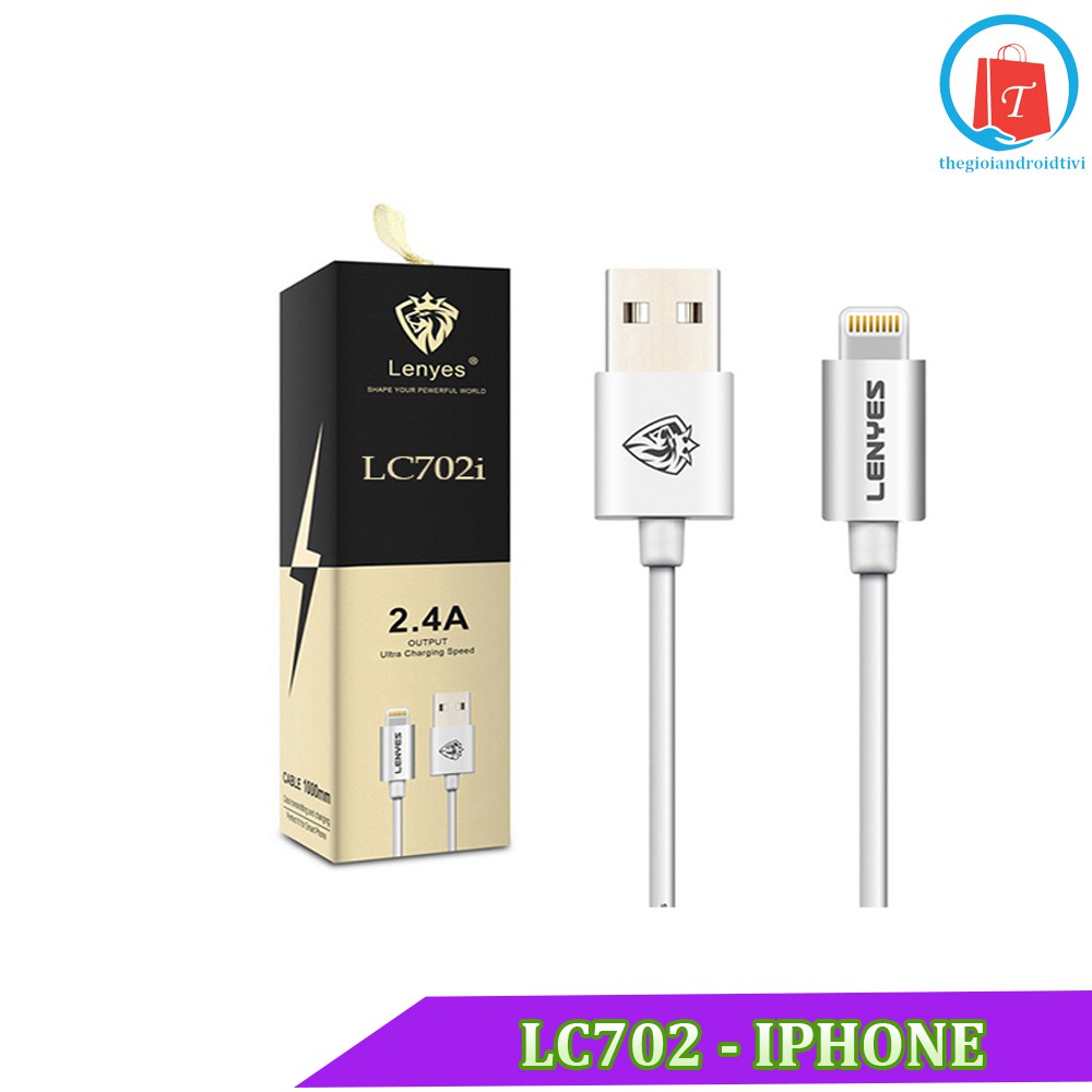 Cáp Sạc Lenyes LC-702 – Cáp Sạc Chính Hãng