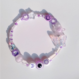 Vòng tay hạt cườm mix charm Lilian xinh xắn