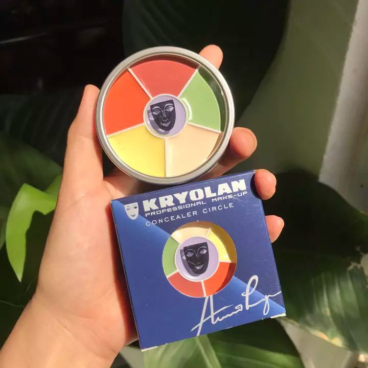 Che khuyết điểm triệt sắc Kryolan Concealer Circle 6 ô