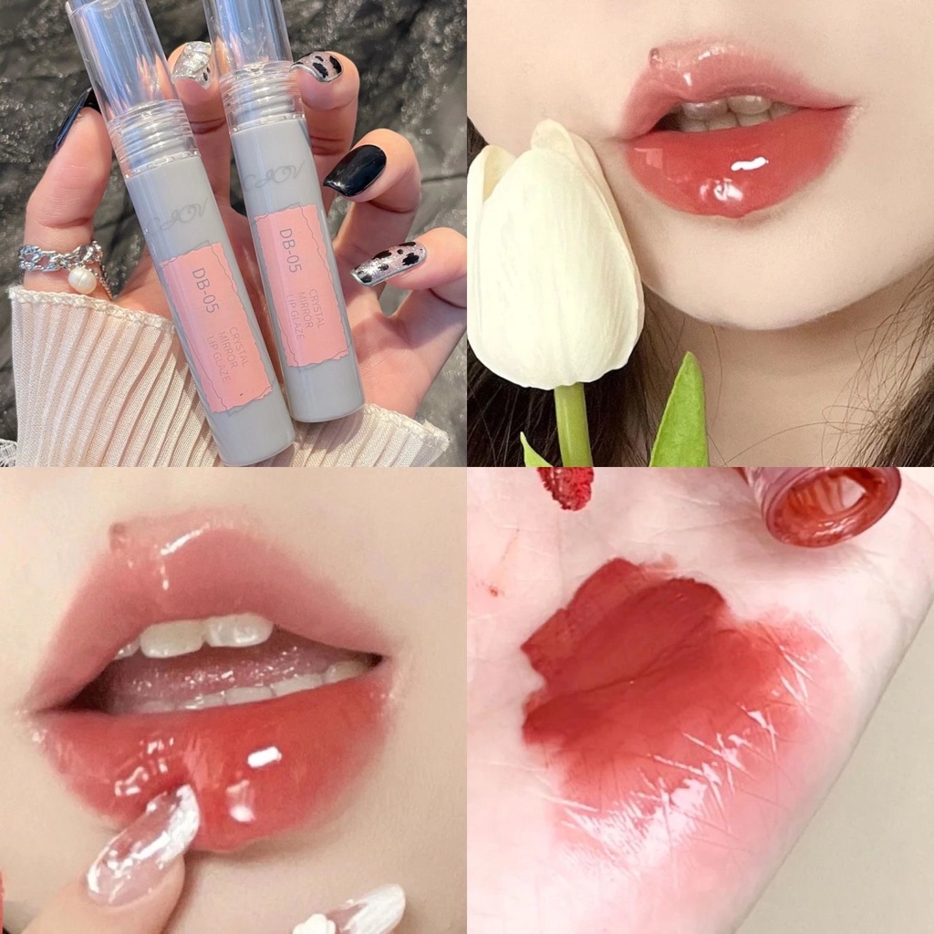 [Hàng mới về] Son Bóng Dạng Lỏng Dưỡng Ẩm Lâu Trôi 4.5g