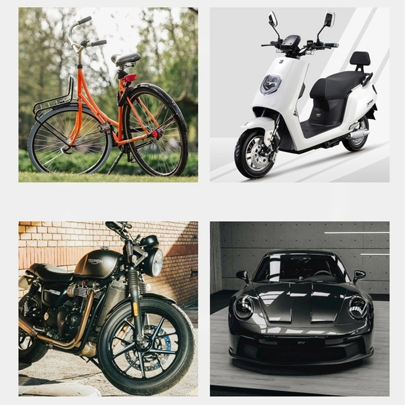 Set 1 / 4 Nắp Van Lốp Xe Hơi / Xe Máy Chống Bụi Màu Xanh Lá Dạ Quang Thông Dụng