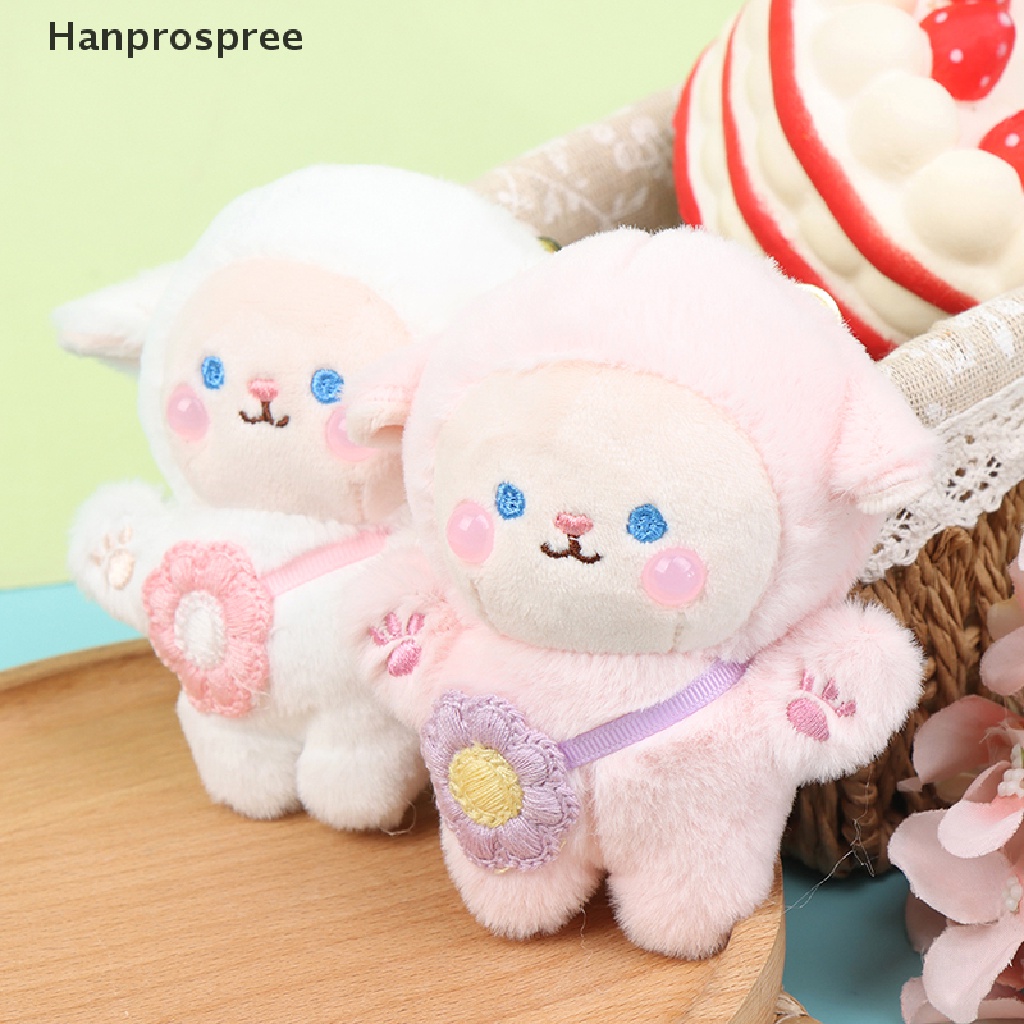 Hanprospree> Candy Color sheep Plush cute Bag Car Accessories Decoration Gift key chains well