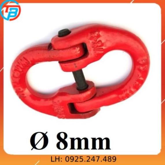 Khóa nối xích [ Phi 8 mm ] CÁP THÉP Thái Bình VinàN