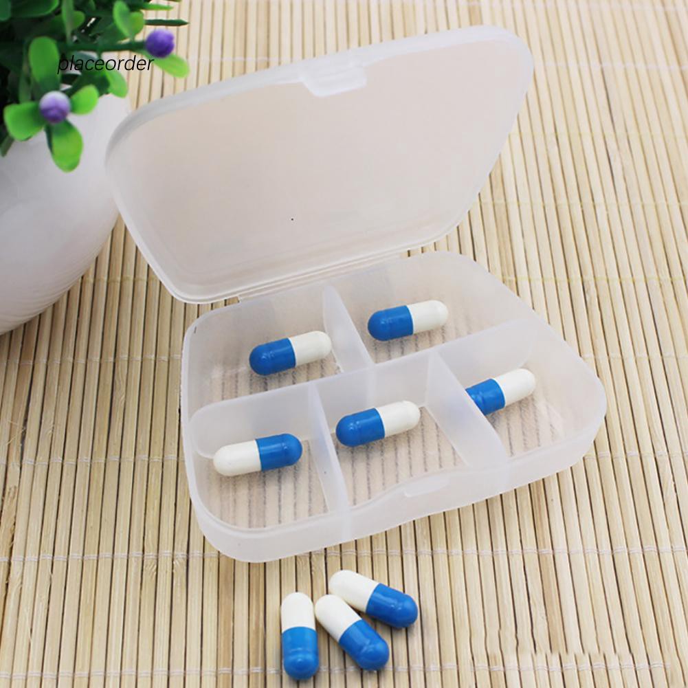 Hộp Đựng Thuốc Viên 5 Ngăn Tiện Dụng