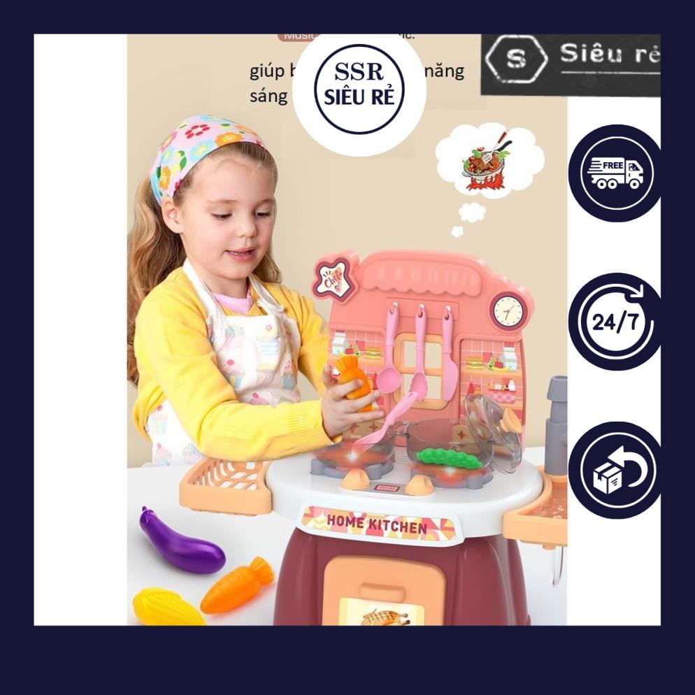 Bộ đồ chơi nấu ăn - nhà bếp cho bé có vòi nước MINI KITCHEN 24 tri tiết (PD107139)