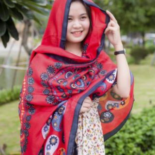 (COMBO MŨ + KHĂN) ĐI BIỂN, BOHO, THỔ CẨM , VITAGE