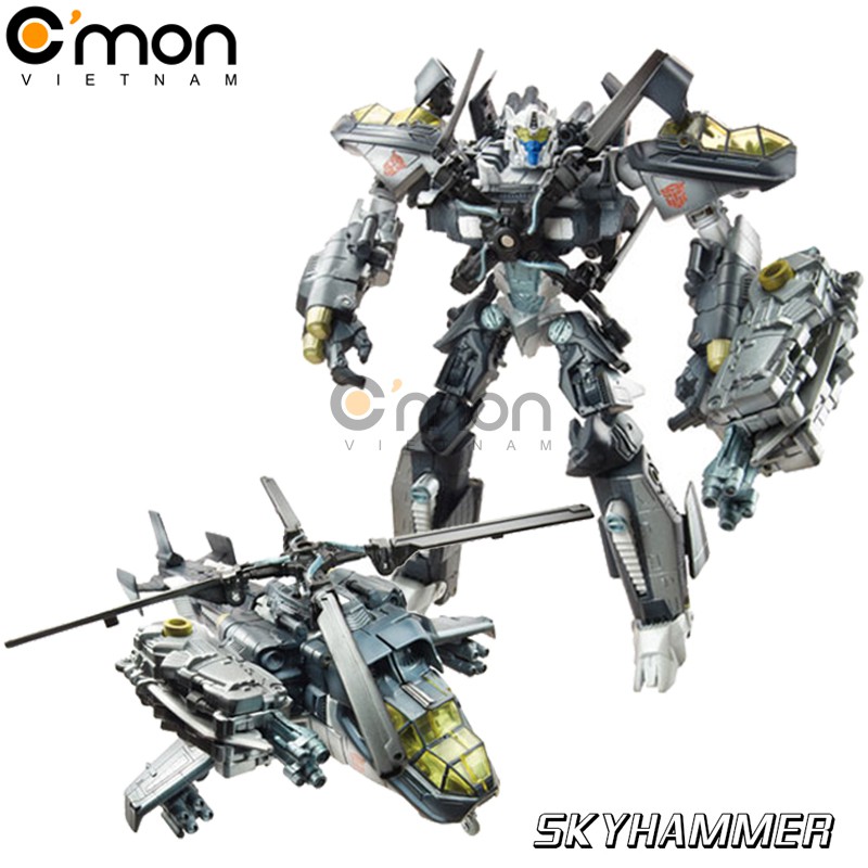 Robot biến hình C'MON TOYS Transformers SKYHAMMER (xám xanh)