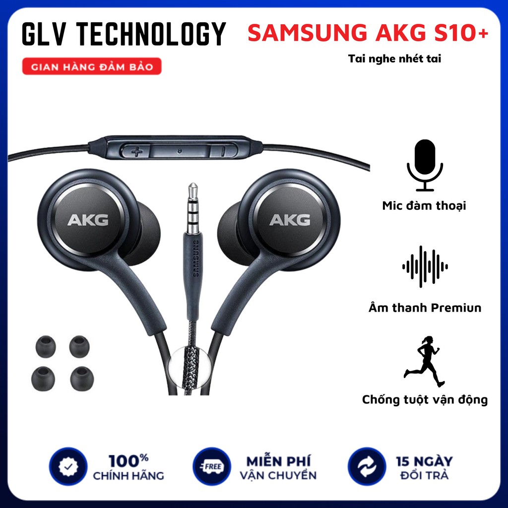 Tai Nghe Samsung AKG S10/S10 Plus -  Tai Nghe Samsung Chính Hãng TẶNG KÈM NHÉT TAI PHỤ - Bảo Hành 12 Tháng