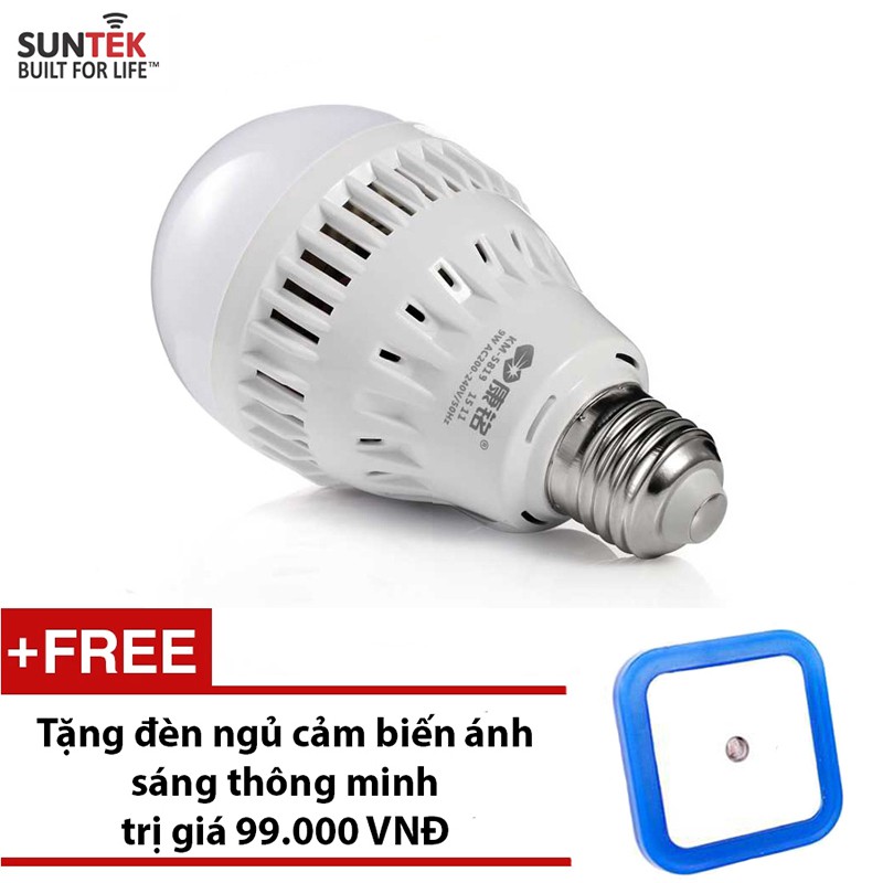 Bóng đèn LED tích điện cao cao cấp SUNTEK KM – 5819 12W