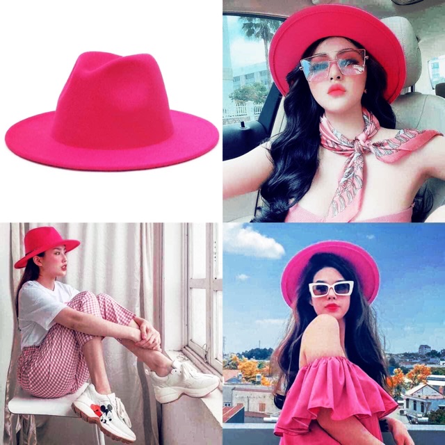 Mũ phớt dạ hot hit