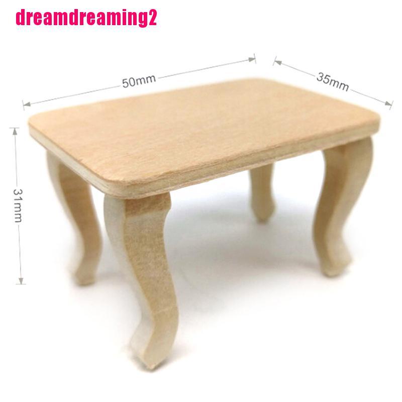 Mô Hình Bàn Ghế Tỉ Lệ 1: 12 Trang Trí Nhà Búp Bê