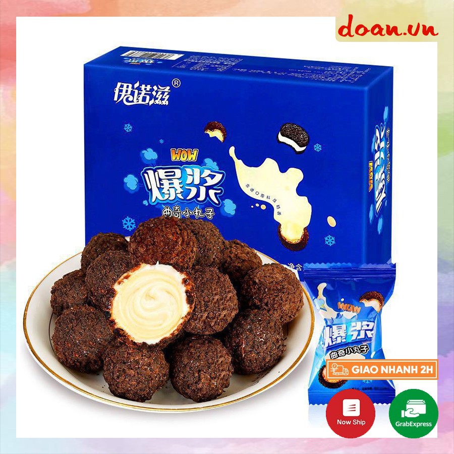 [Mã 77FMCGSALE1 giảm 10% đơn 250K] [Sẵn] BÁNH OREO lẻ 1 cái 15g CHOCOLATE NHÂN SỮA CHẢY GIÒN TAN 3 LỚP lẻ 1 cái 15g