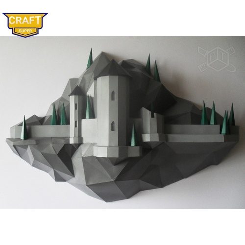 Đồ Chơi Mô Hình Giấy Xếp Hình 3D Sáng Tạo DIY