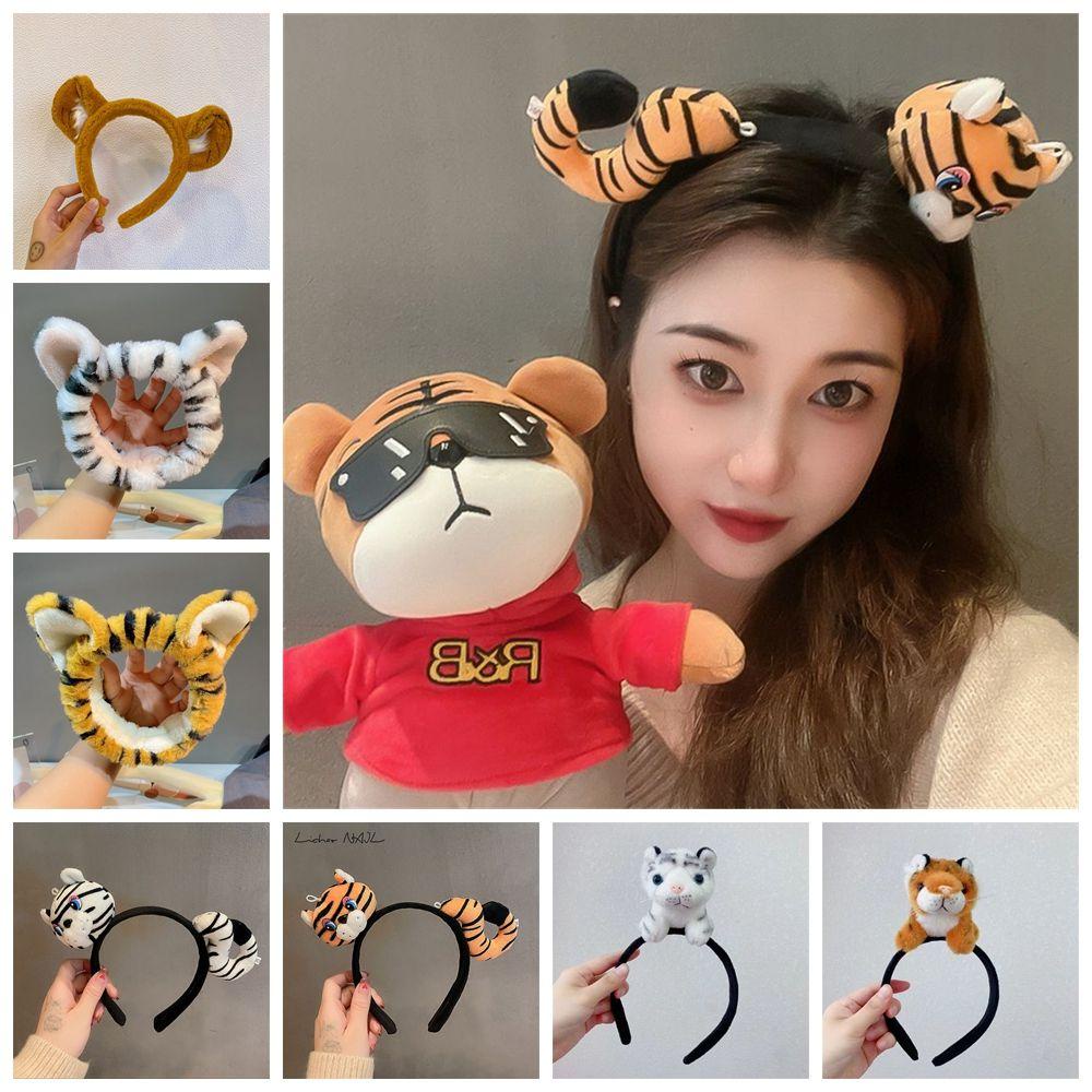 MIH Băng Đô Tai Hổ Hóa Trang Dự Tiệc